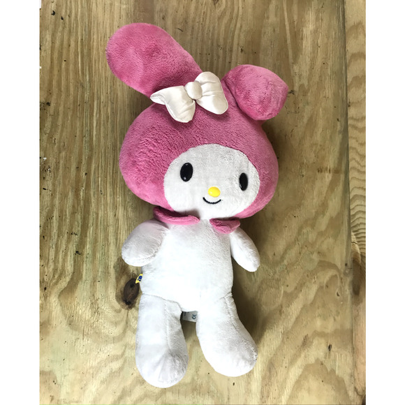 My Melody Build a Bear 2010 Hello Kitty Limited Edition 18" Plush Cat White Pink - Picture 2 of 8